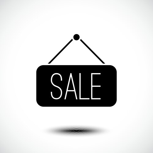 Sale Sign Icon Vector Image