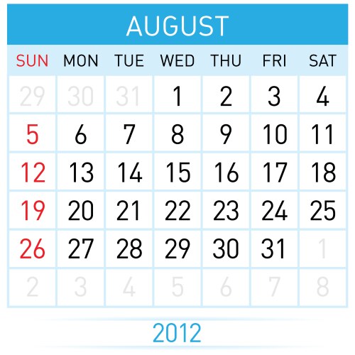 August Vector Images (over 63,000)