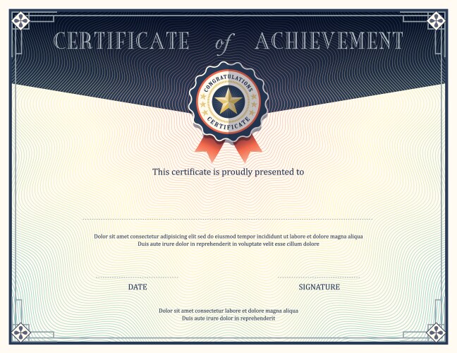 vintage-retro-frame-certificate-template-vector-image