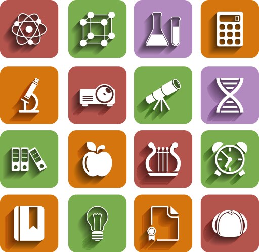 Book icon set Royalty Free Vector Image - VectorStock