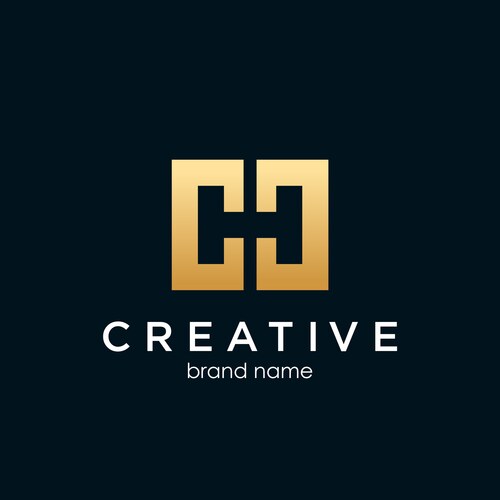Letter ch logo design Vector Image