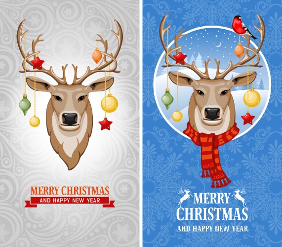 Christmas card Royalty Free Vector Image - VectorStock