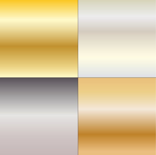 Metal gradients vector image