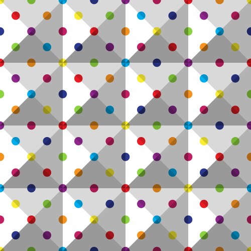 Rainbow Polka Dot Seamless Background Vector Images (over 450)
