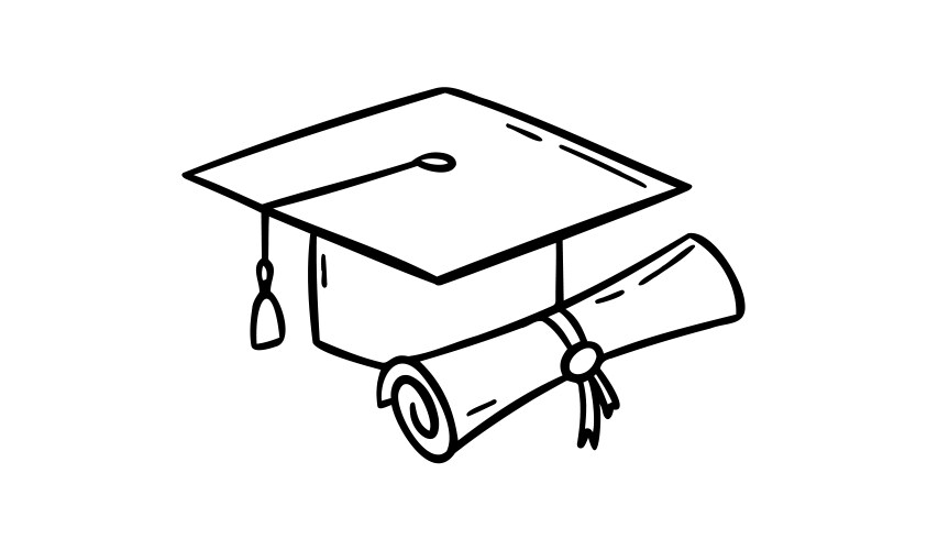 Graduation Cap Icon Royalty Free Vector Image - VectorStock