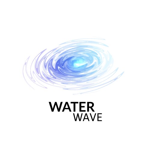 radial sonar water waves blue purple ray vector image