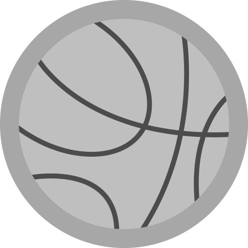 Basketball ball icon Vector Image