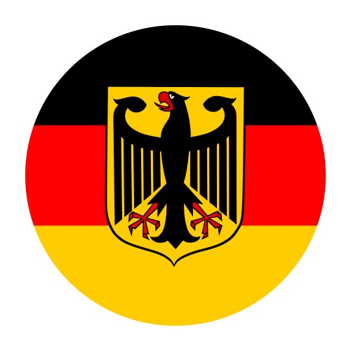 Circle Flag Germany Vector Images (over 1,700)