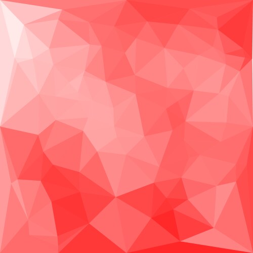 Red abstract background polygon Royalty Free Vector Image
