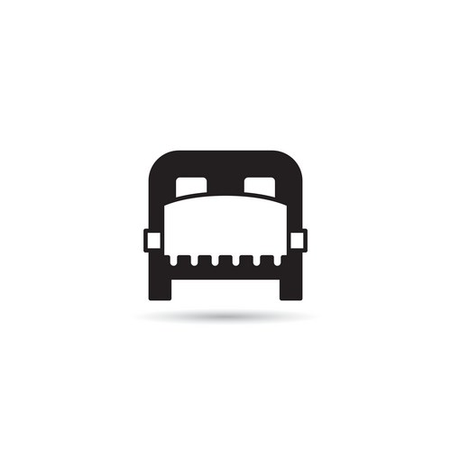 Simple Bed Icon (59947905) – Royalty-Free Vector | VectorStock