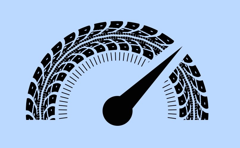 Speedometer Royalty Free Vector Image - VectorStock