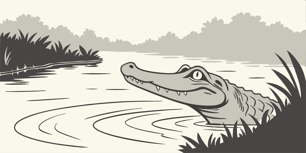 Alligator Cartoon Vector Images within Cartoons (over 3,200)
