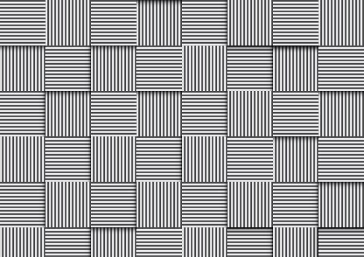 Abstract black and white geometric background Vector Image