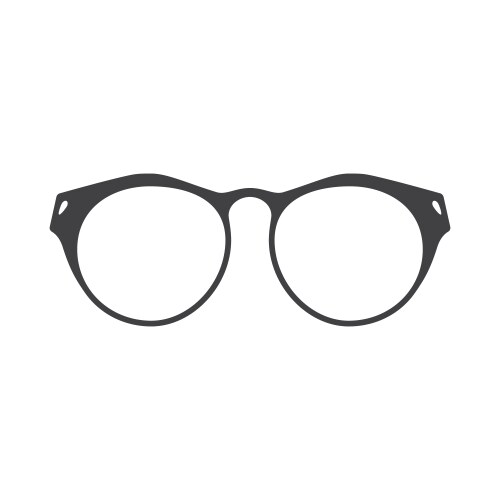 Glasses icon Royalty Free Vector Image - VectorStock