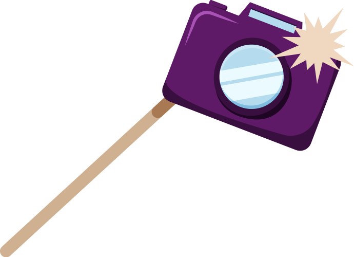 Frame for graduation photo booth props graduate Vector Image