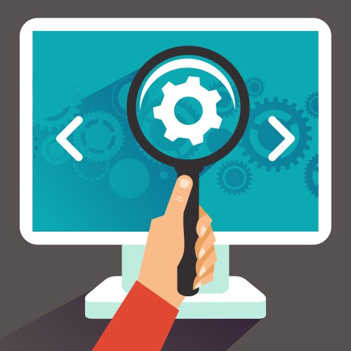 Programming Code Concept vector image