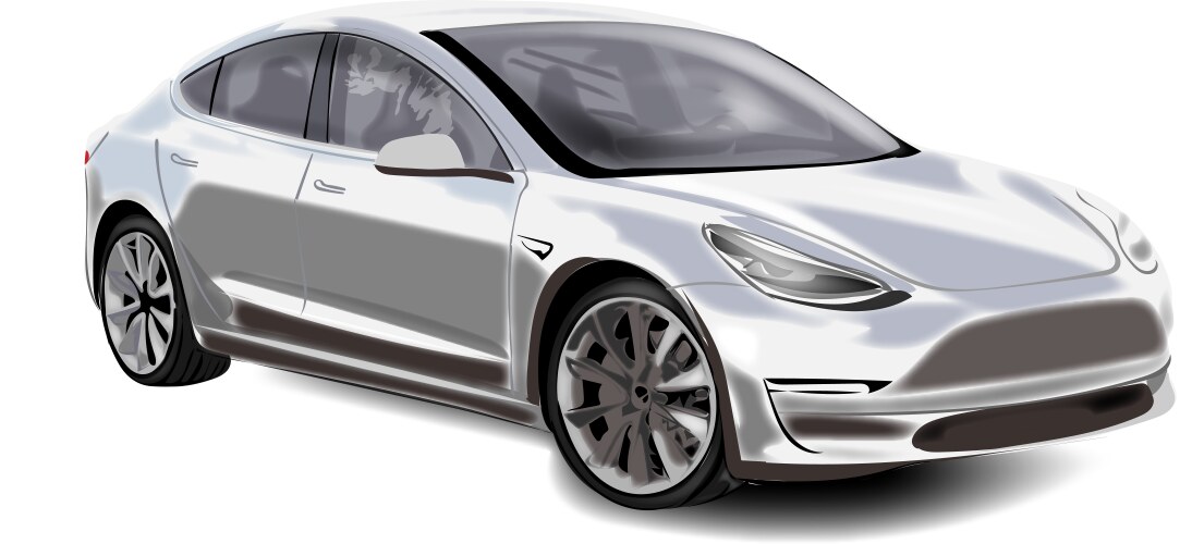 Tesla Vector Images & Graphics for Commercial Use | VectorStock