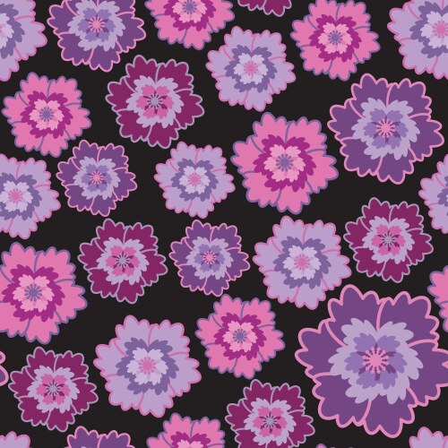 floral wallpaper pattern vector image