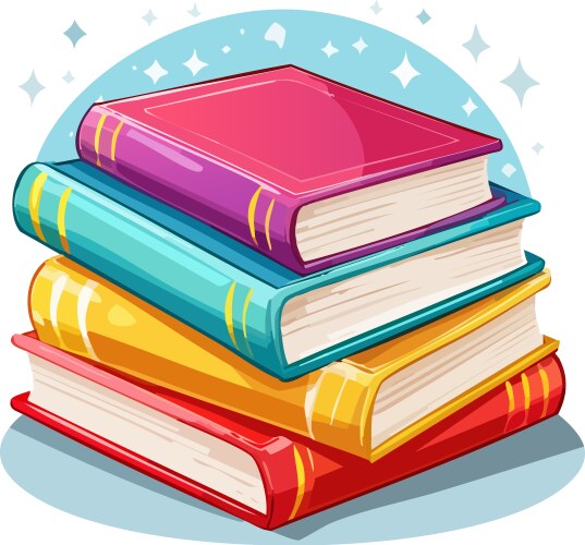 Books clipart Vector Images & Graphics for Commercial Use | VectorStock