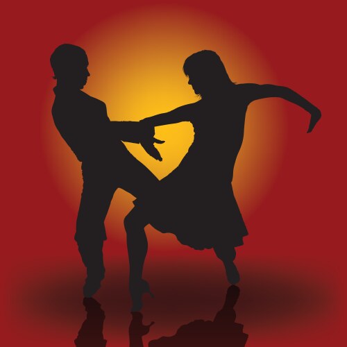 Brazilian samba dancers Royalty Free Vector Image