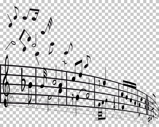Musical notes Royalty Free Vector Image - VectorStock