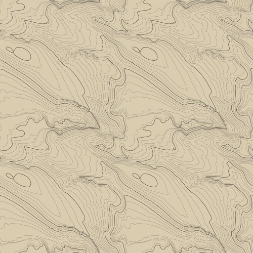 Tileable topographic map background concept vector image