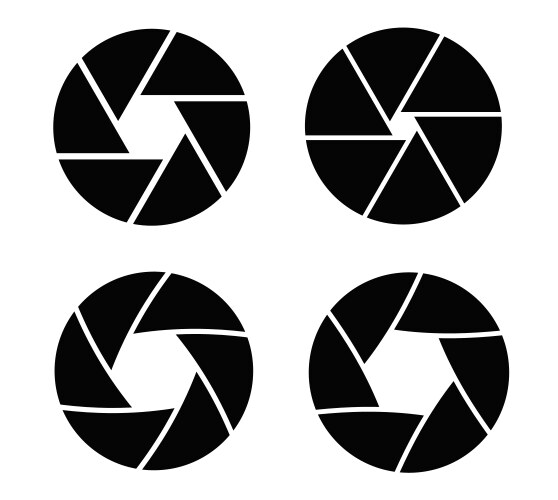 Shutter camera icon Royalty Free Vector Image - VectorStock