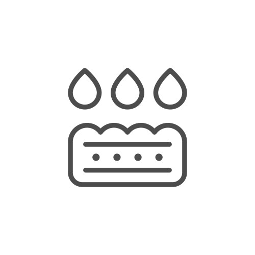 Allergy symptoms icon Royalty Free Vector Image