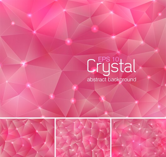Crystal Background Pink Vector Images (over 9,600)