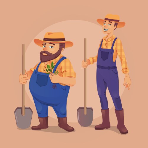 Farmer Royalty Free Vector Image - VectorStock