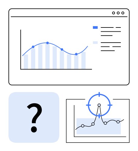 Data analysis dashboard with charts graph markers vector image