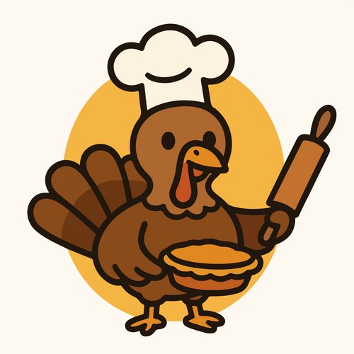Thanksgiving Chef Turkey Vector Image