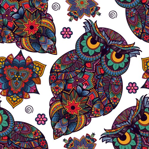 Cute owl Royalty Free Vector Image - VectorStock