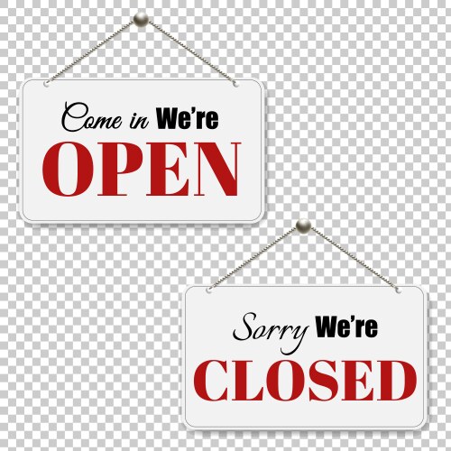 Red traffic sign on transparent background Vector Image