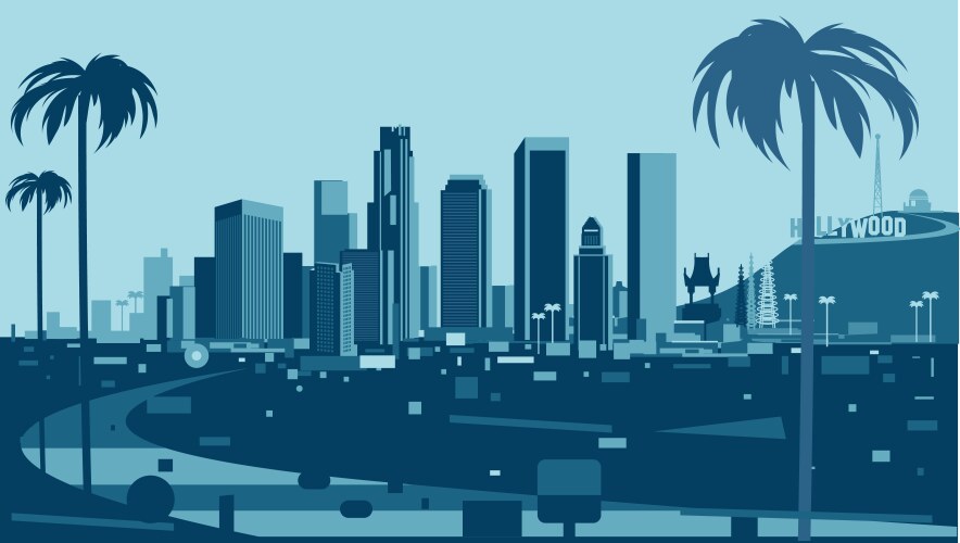 Los Angeles Vector Images (over 4,100)