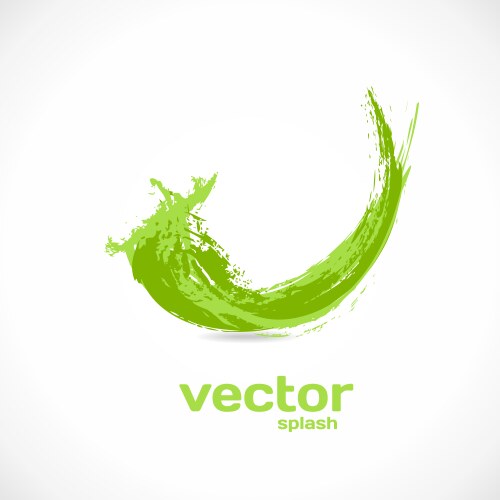 Splash oil vitamin e Royalty Free Vector Image