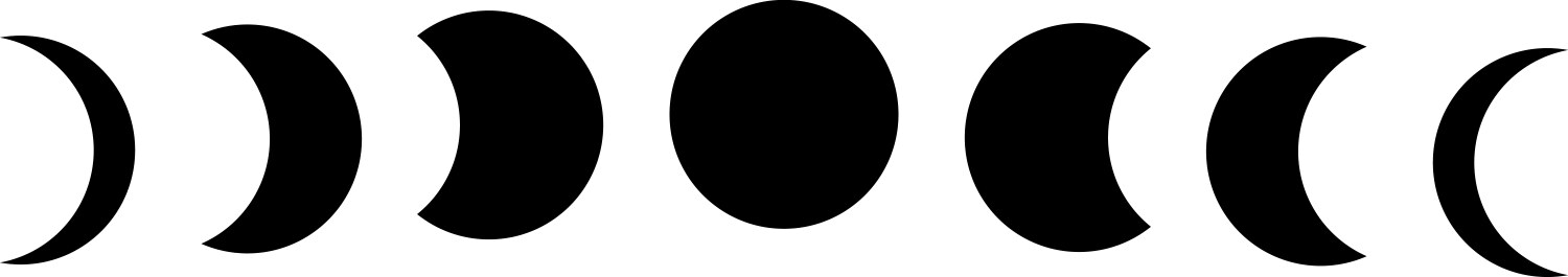 Moon Vector Images & Graphics for Commercial Use | VectorStock