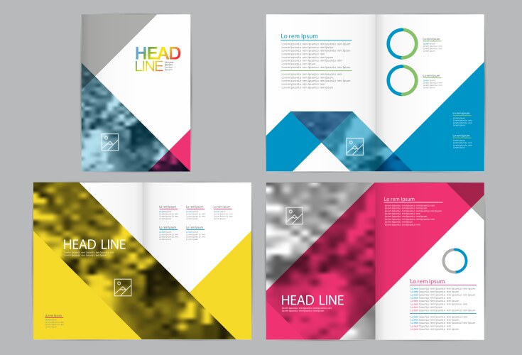 Blank page design Royalty Free Vector Image - VectorStock