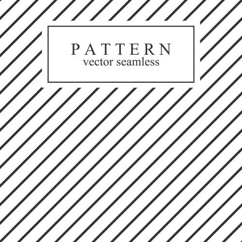 minimal geometric striped seamless pattern vector