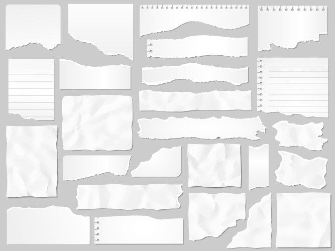 Ripped Paper Vector Images (over 20,000)