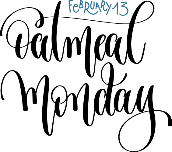 Monday Hand Lettering Vector Images (over 1,400)