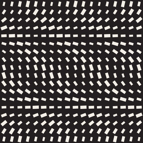 Rotating Halftone Rectangular Pattern vector image