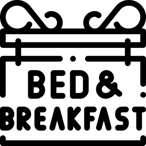 Breakfast icon thin linear style design isolated Vector Image