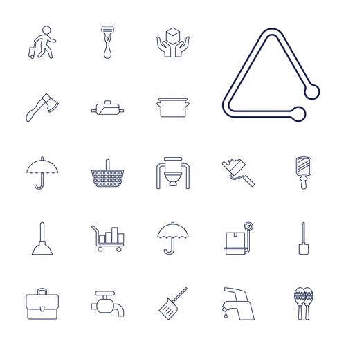 22 handle icons (36956871) – Free Vector | VectorStock