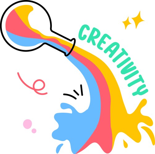 Science and technology flat icons Royalty Free Vector Image