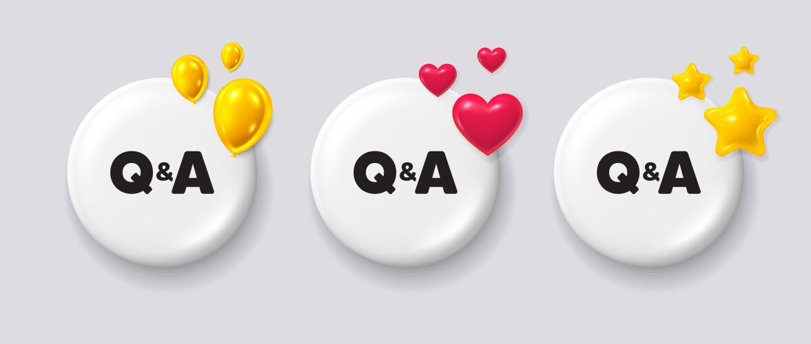 Questions and answers icon answer question sign vector image