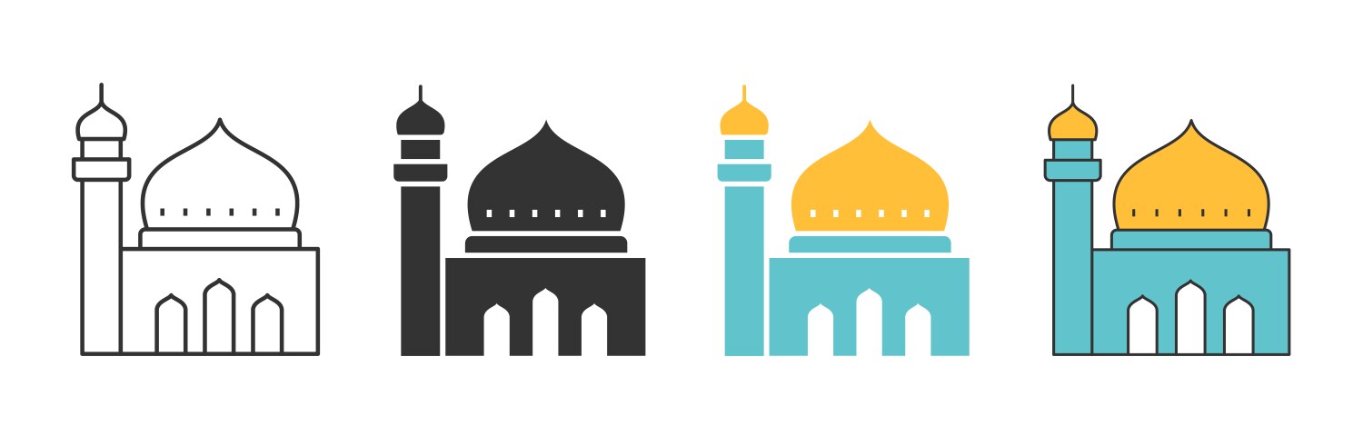 Mosque Black and White Vector Images (over 42,000)