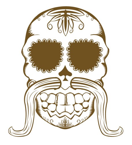Sugar skull Vector Images & Graphics for Commercial Use | VectorStock