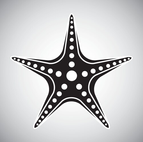 Cartoon starfish Royalty Free Vector Image - VectorStock