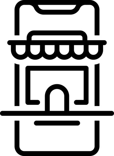 Open Bazaar Icon Bazaar icon Vector Images & Graphics for Commercial Use | VectorStock
